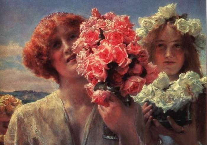Alma-Tadema Lawrence - Jeunes filles aux Roses.jpg